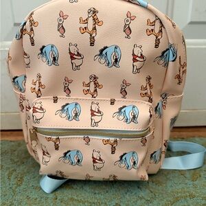 Disney Cream and Blue Winnie the Pooh Bag